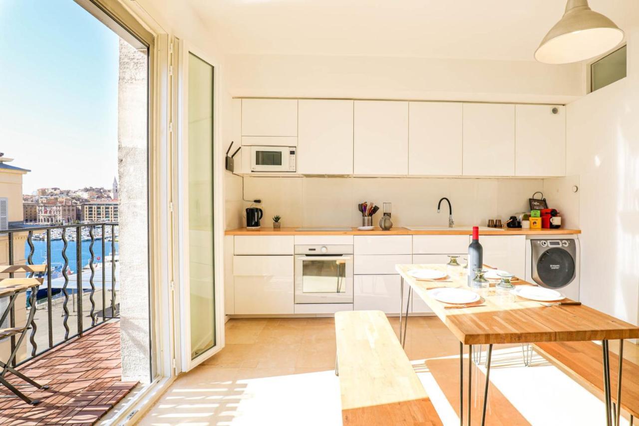 Le Pytheas - Vue Vieux-Port Avec Terrasse Et Clim Apartment Marseille Bagian luar foto